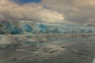 Martin Köppert: Gletscher Jorge Montt in der Region Aisen bei Caleta Tortel am südlichen Ende des Gletschergebiets 'Campo de Hielo Sur'